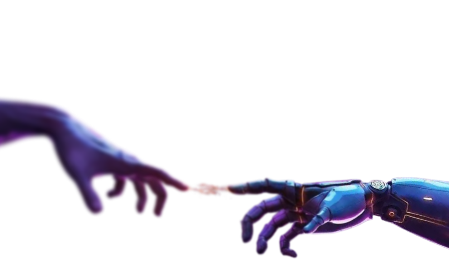 Robot and Human Hands Interaction